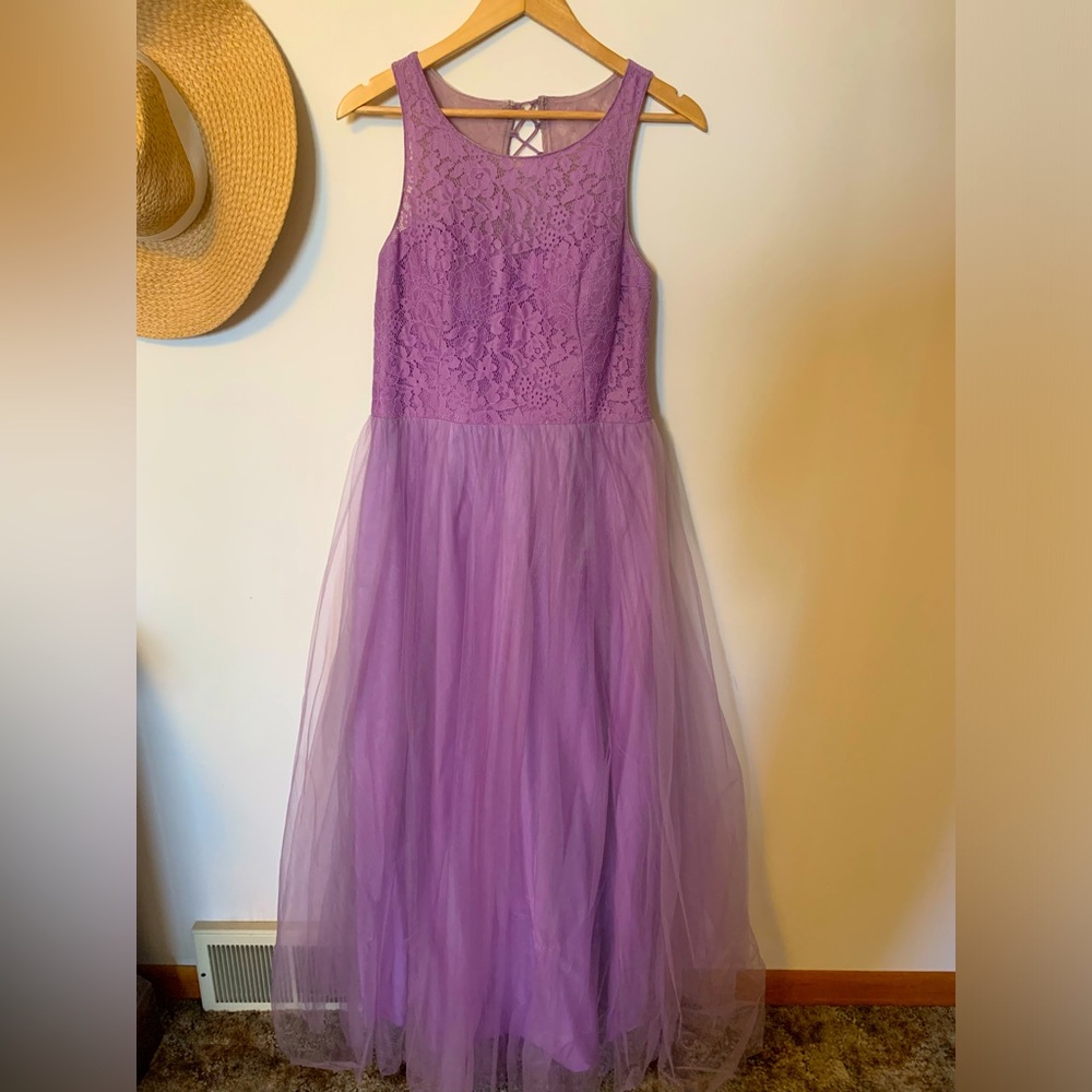 Azazie Christy Bridesmaid Dress Wisteria